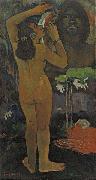 Paul Gauguin The Moon and the Earth (Hina tefatou, ', ', ', ', ', ', ', '), Spain oil painting artist